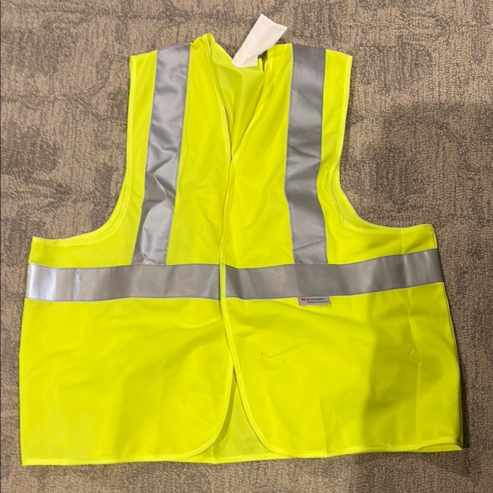 High-Visibility Safety Vest with Reflective Stripes